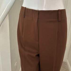 Wool Carlisle chocolate trouser